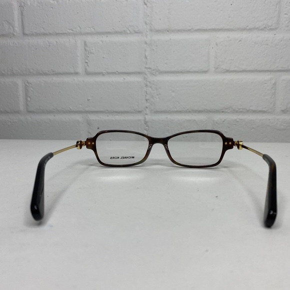 Michael Kors MK 8023F 3135 Abela V Rectangle Dark Havana Womes Eyeglasses H2481 - Picture 4 of 8
